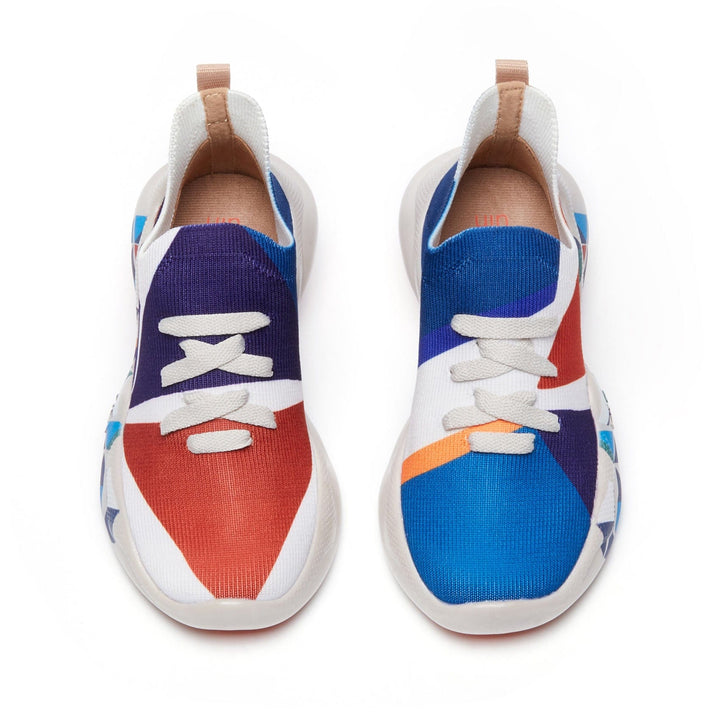 UIN Kid Triangle Puzzle Mijas I Kid Canvas loafers
