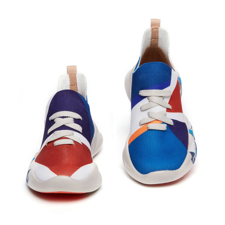 UIN Kid Triangle Puzzle Mijas I Kid Canvas loafers