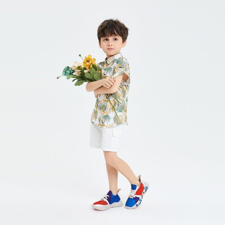 UIN Kid Triangle Puzzle Mijas I Kid Canvas loafers