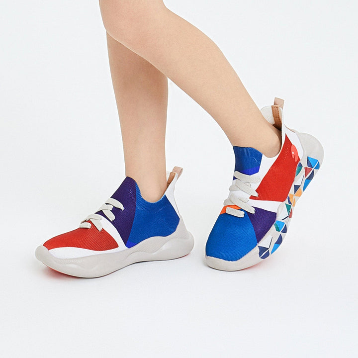 UIN Kid Triangle Puzzle Mijas I Kid Canvas loafers