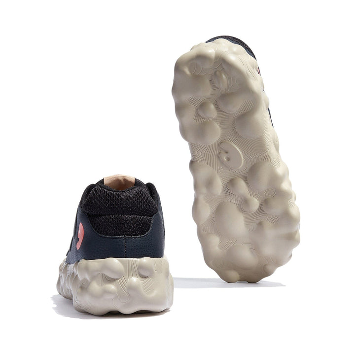 UIN Men Anthracite Figueras I Men Canvas loafers