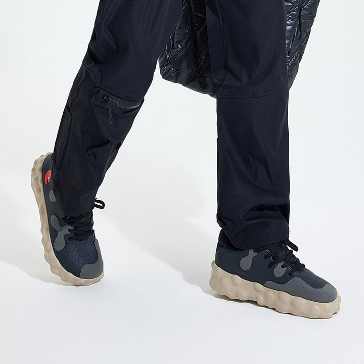 UIN Men Anthracite Figueras I Men Canvas loafers