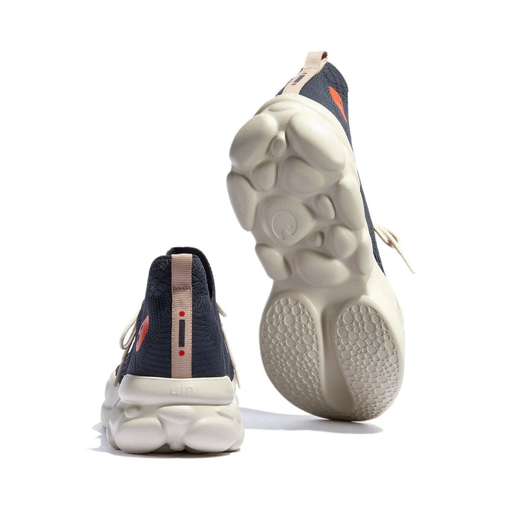 UIN Men Anthracite Ronda VI Men Canvas loafers