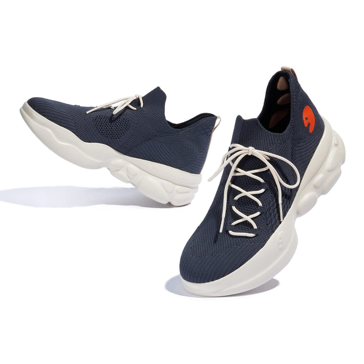 UIN Men Anthracite Ronda VI Men Canvas loafers