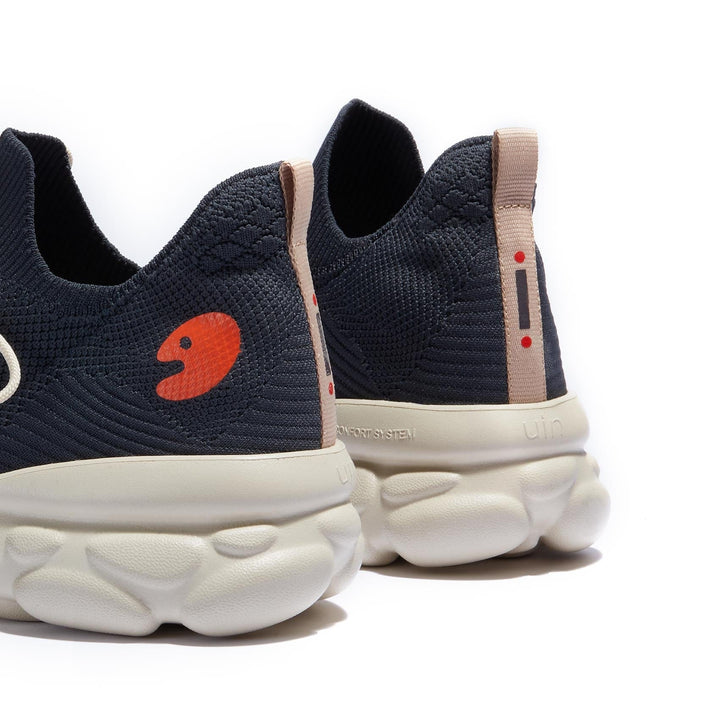 UIN Men Anthracite Ronda VI Men Canvas loafers