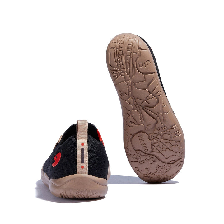 UIN Men Anthracite Toledo I Men Canvas loafers