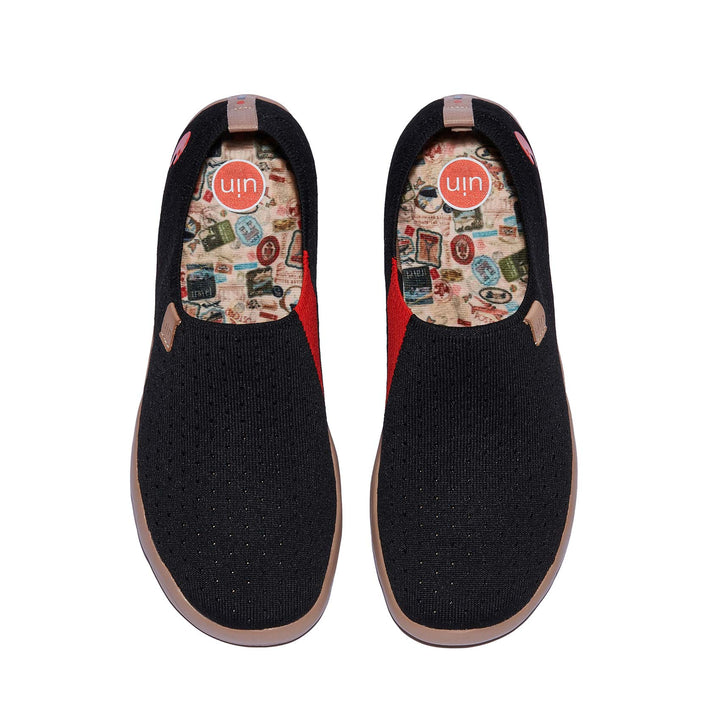 UIN Men Anthracite Toledo I Men Canvas loafers