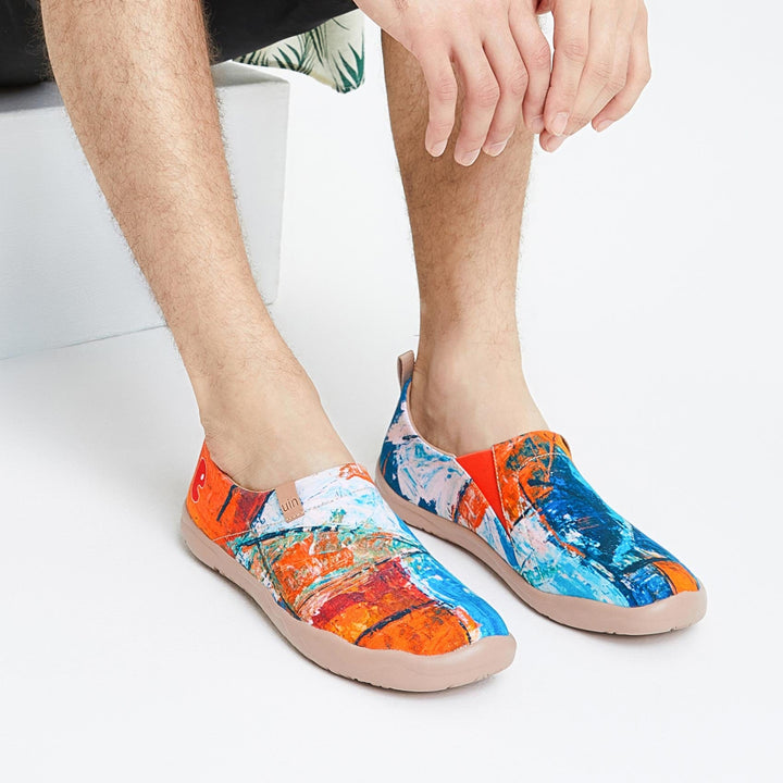 UIN Men Art Vision Toledo I Men Canvas loafers