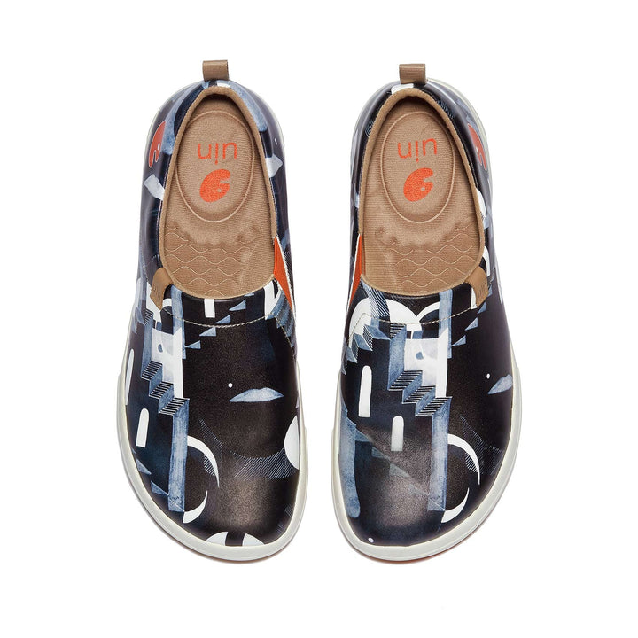 UIN Men Artistic Space Toledo VIII Men Canvas loafers