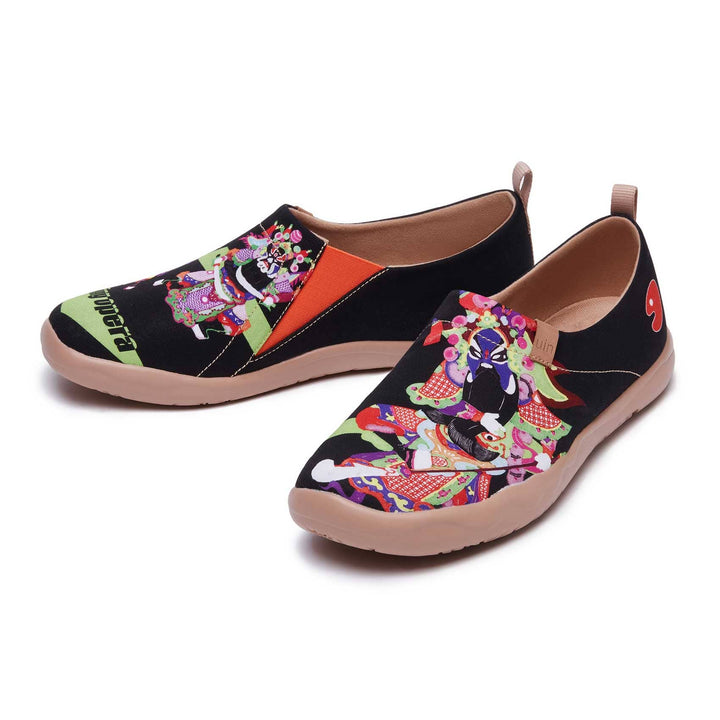 UIN Men Beijing Opera Toledo I Men Canvas loafers