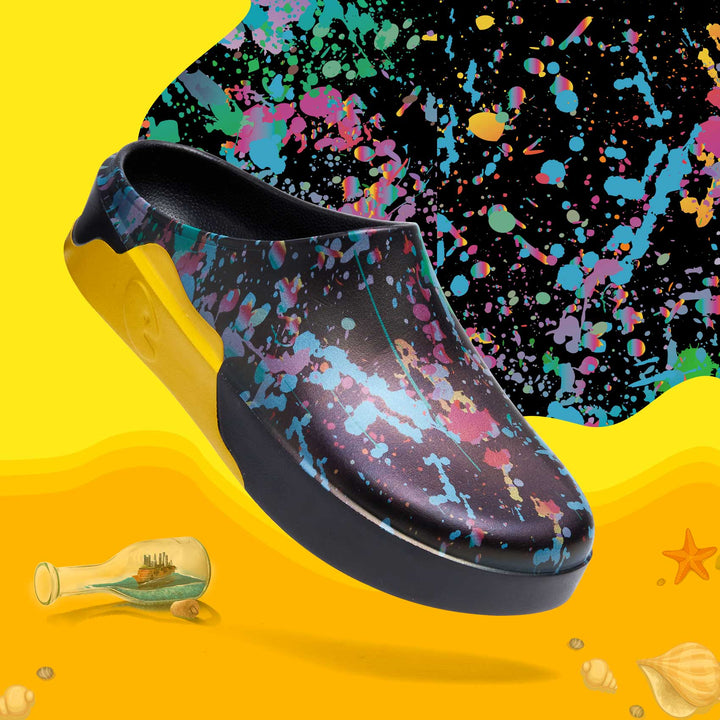 UIN Men Blinking Neon Tenerife Men Canvas loafers