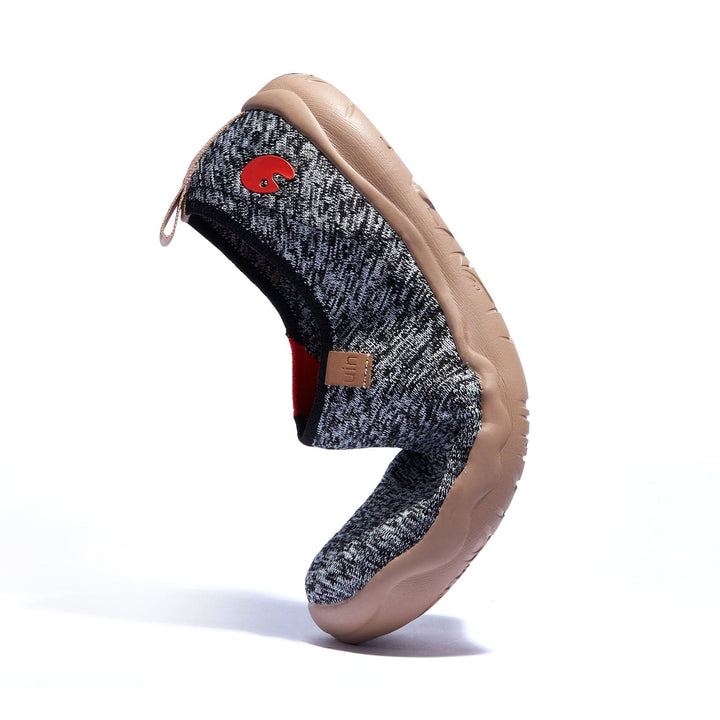 UIN Men Bouncing Black Toledo I Men Canvas loafers