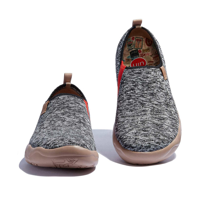 UIN Men Bouncing Black Toledo I Men Canvas loafers