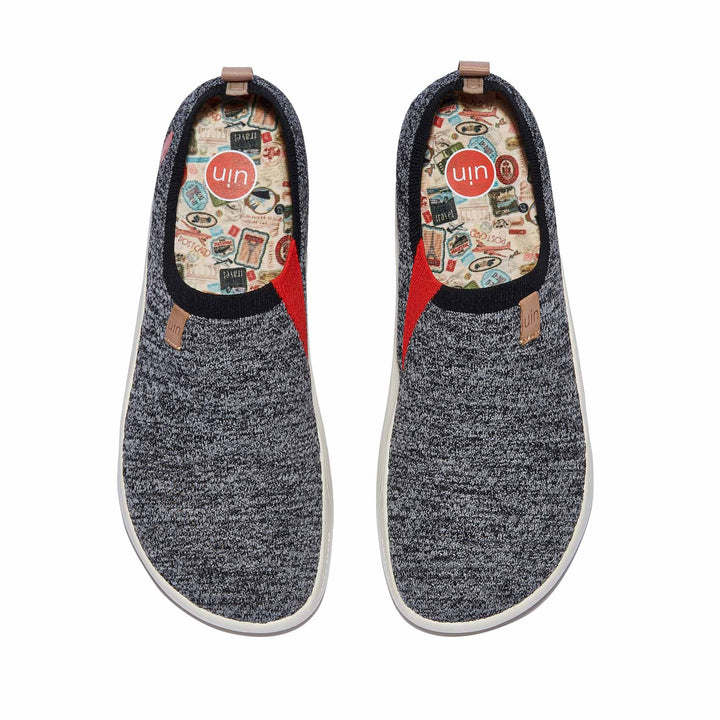 UIN Men Bouncing Black Toledo X Men Canvas loafers