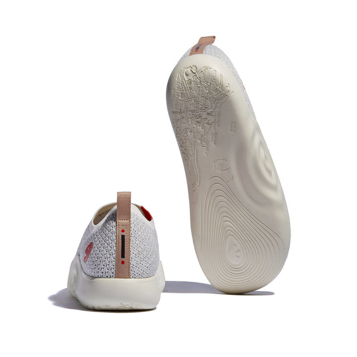 UIN Men Bright White Toledo X Men Canvas loafers