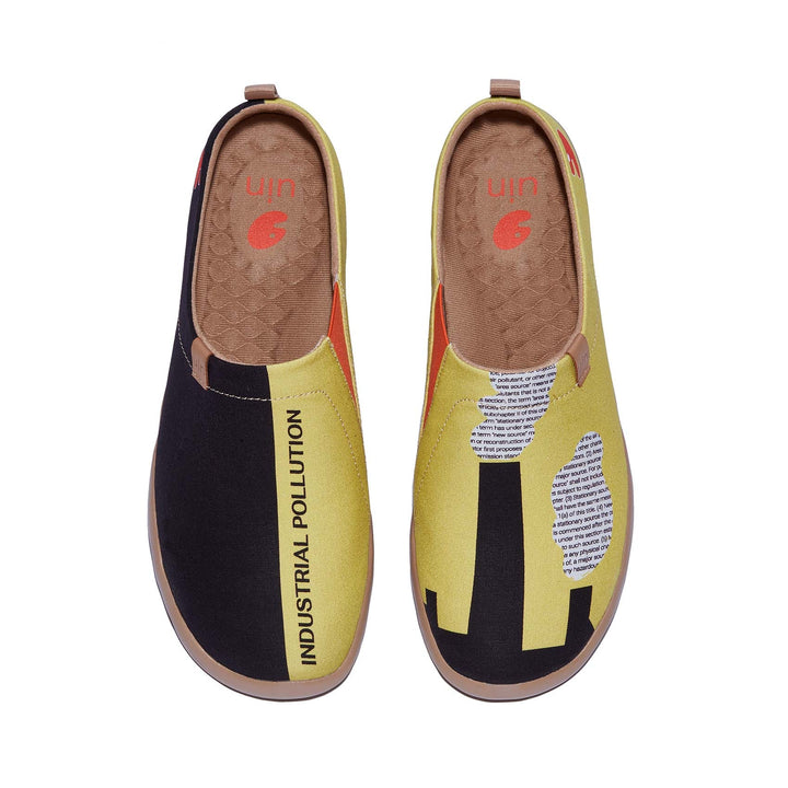 UIN Men Bring Back the Fresh Air Toledo I Men Canvas loafers