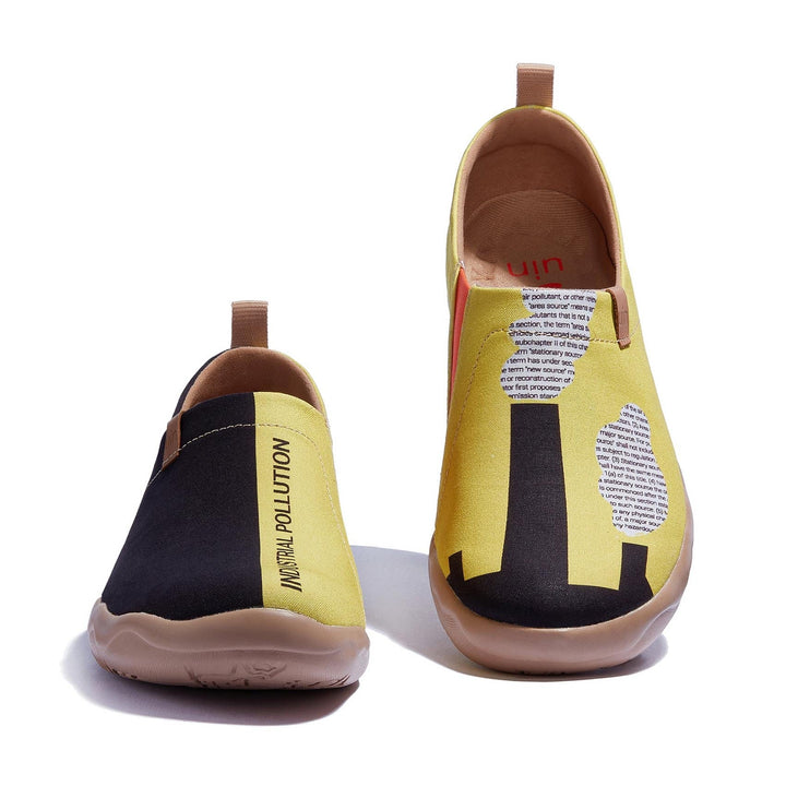 UIN Men Bring Back the Fresh Air Toledo I Men Canvas loafers