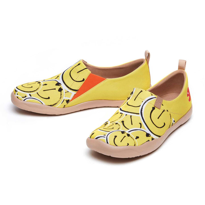 UIN Men Bubbling Smile Toledo I Men Canvas loafers