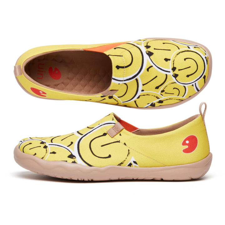 UIN Men Bubbling Smile Toledo I Men Canvas loafers
