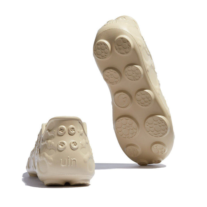 UIN Men Butter Scotch Brown Octopus II Men Canvas loafers