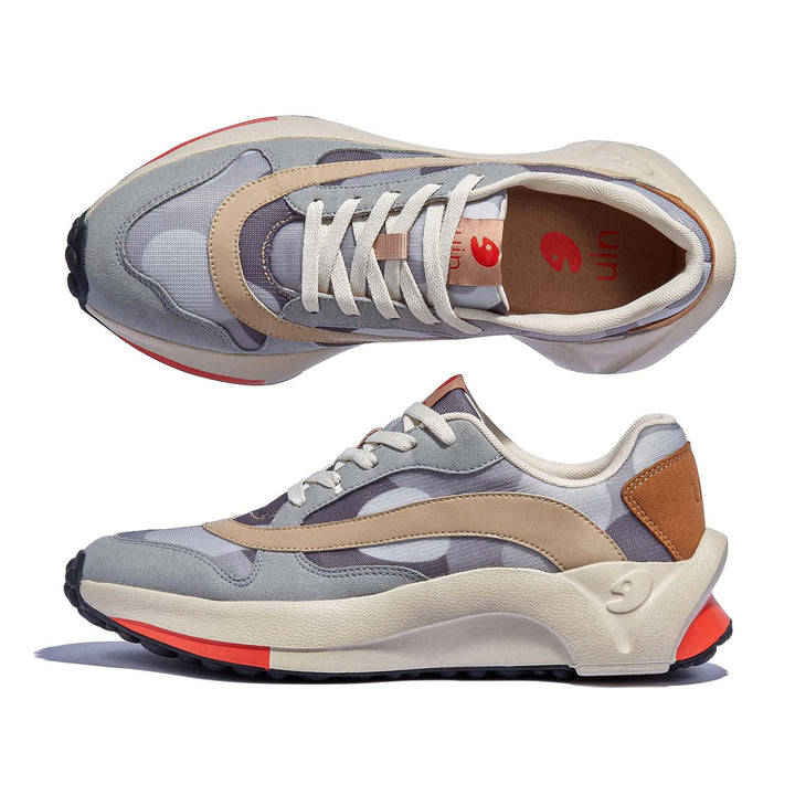 UIN Men Camouflage Concrete Sevilla II Men Canvas loafers