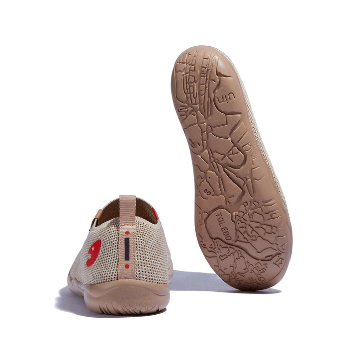 UIN Men Cappuccino Toledo I Men Canvas loafers