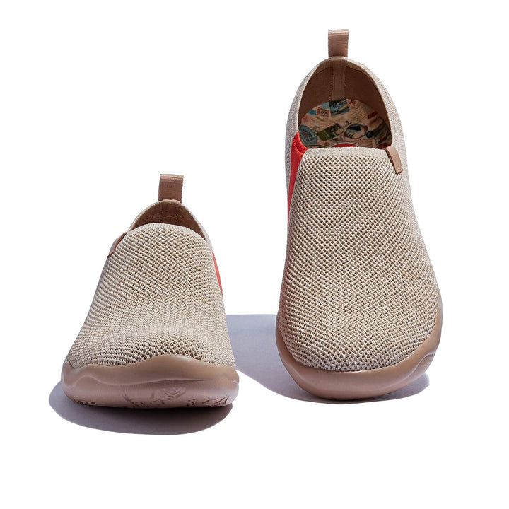 UIN Men Cappuccino Toledo I Men Canvas loafers