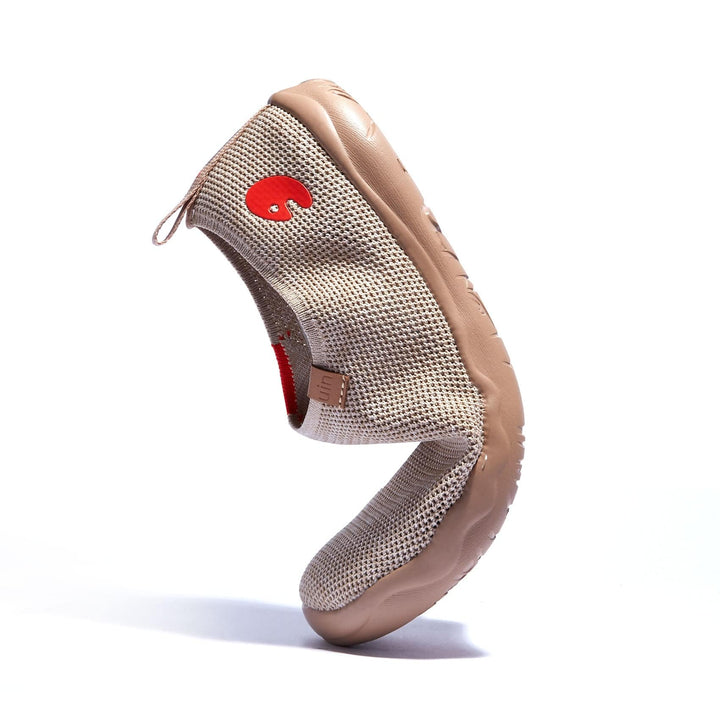 UIN Men Cappuccino Toledo I Men Canvas loafers