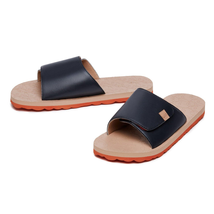 UIN Men Charcoal Black Blanes 3 Men Canvas loafers