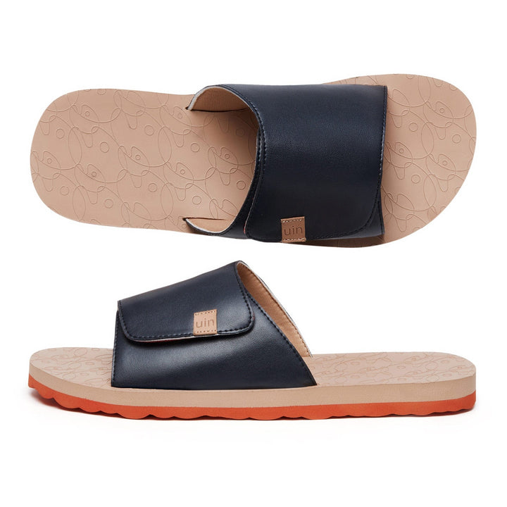 UIN Men Charcoal Black Blanes 3 Men Canvas loafers