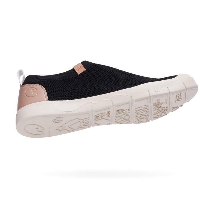 UIN Men Charcoal Black Cadiz II Men Canvas loafers