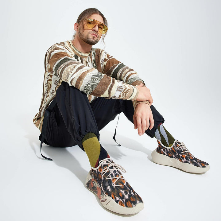 UIN Men Cheetah San Sebastian II Men Canvas loafers