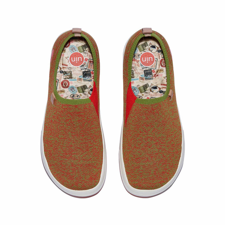 UIN Men Christmasy Toledo VIII Men Canvas loafers