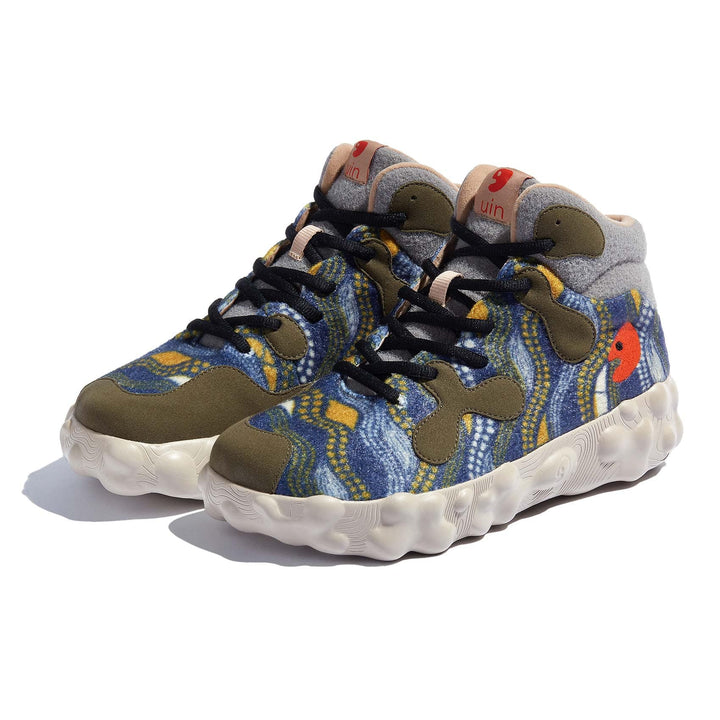 UIN Men Climbing Vine Figueras III Men Canvas loafers