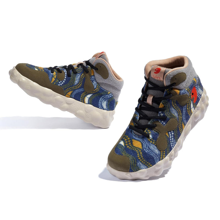 UIN Men Climbing Vine Figueras III Men Canvas loafers