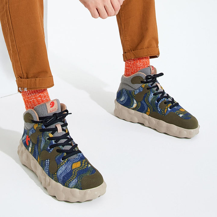 UIN Men Climbing Vine Figueras III Men Canvas loafers