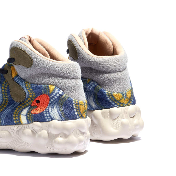 UIN Men Climbing Vine Figueras III Men Canvas loafers