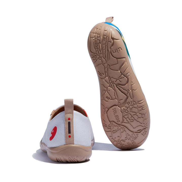 UIN Men Collage Colors Toledo I Men Canvas loafers