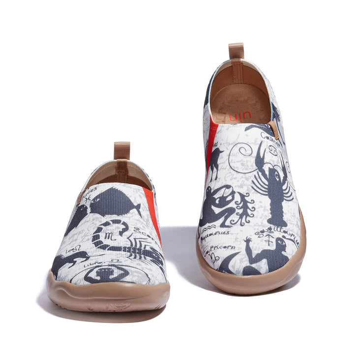 UIN Men Constellation Chart Toledo I Men Canvas loafers