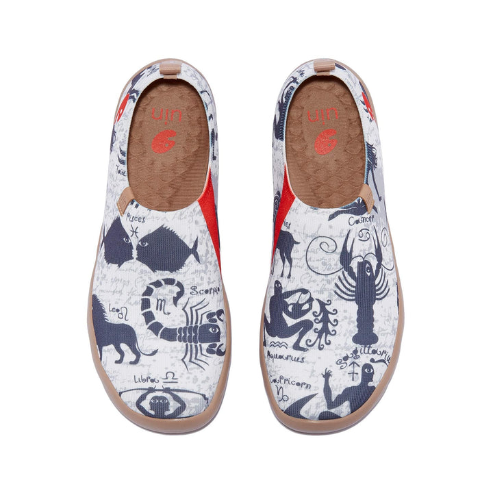 UIN Men Constellation Chart Toledo I Men Canvas loafers