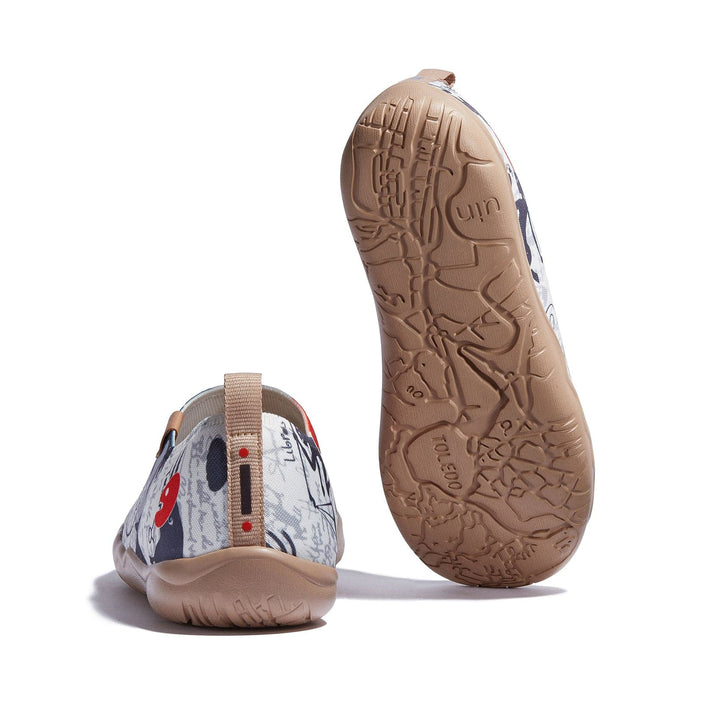 UIN Men Constellation Chart Toledo I Men Canvas loafers