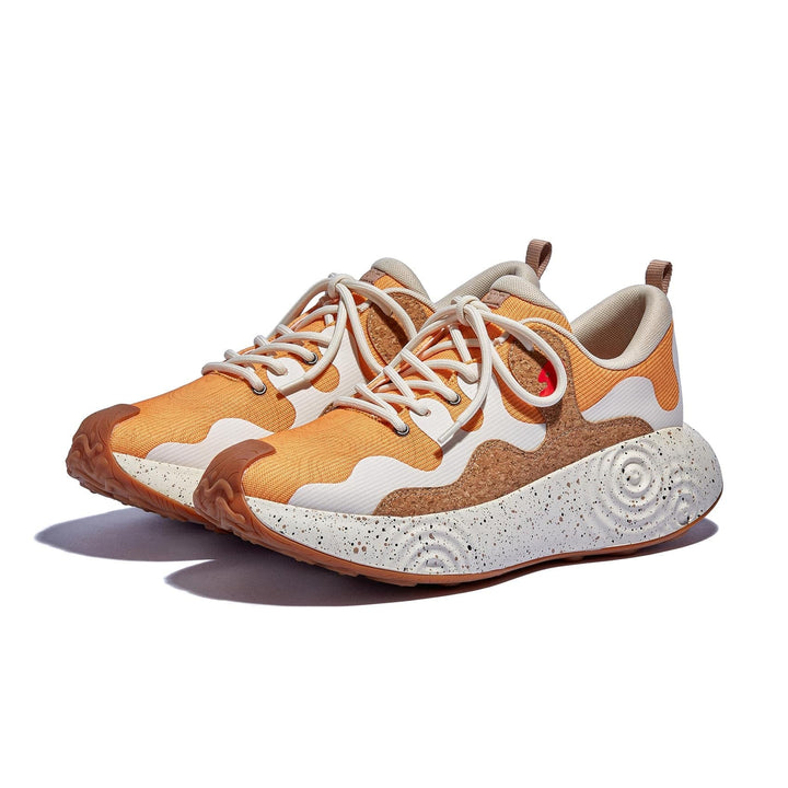 UIN Men Cork Yellow Brava III Men Canvas loafers