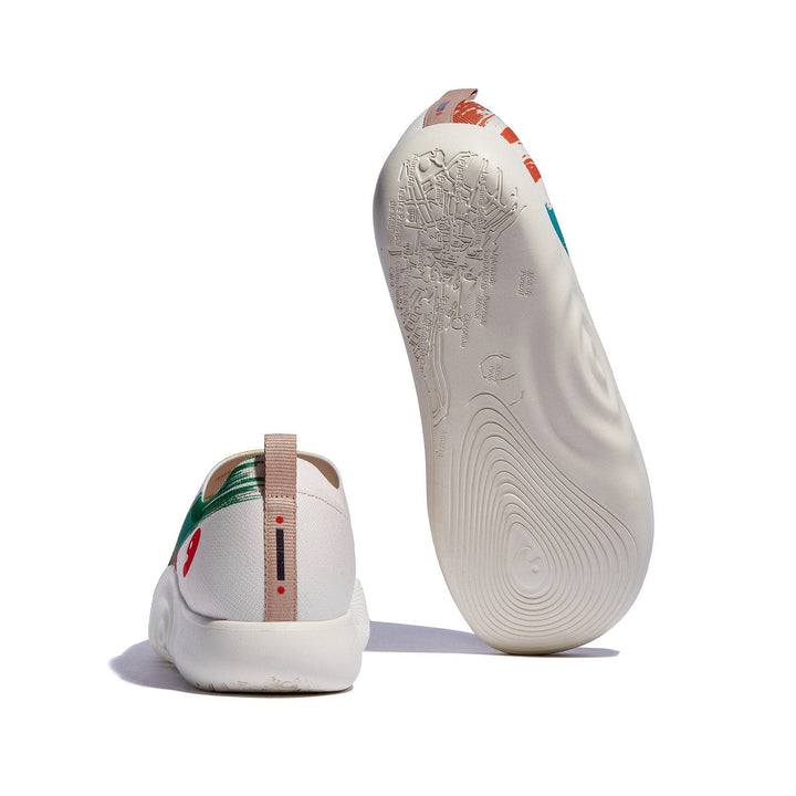 UIN Men Crimson Sunset Toledo X Men Canvas loafers