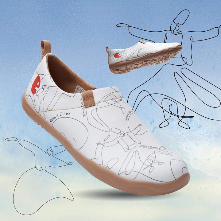 UIN Men Dance in Konya Toledo I Men Canvas loafers