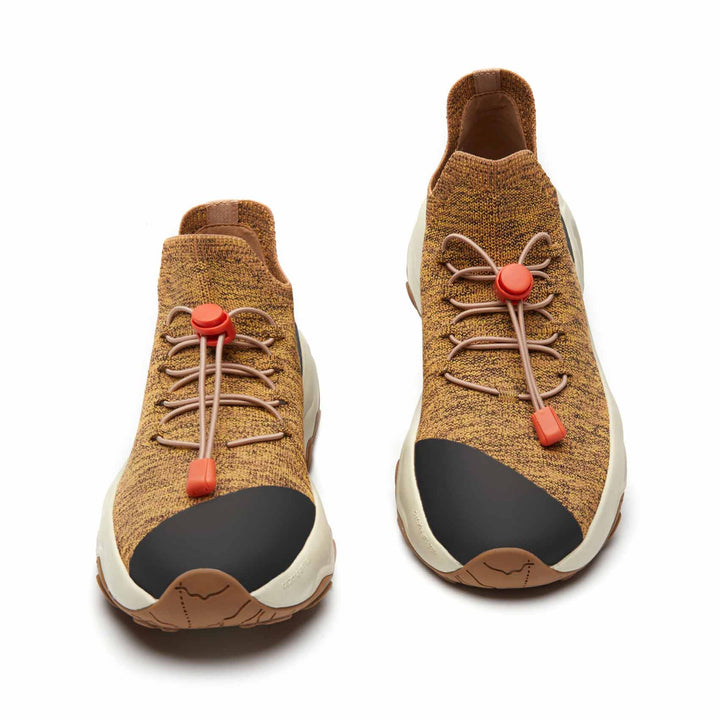 UIN Men Dark Goldenrod Cazorla I Men Canvas loafers