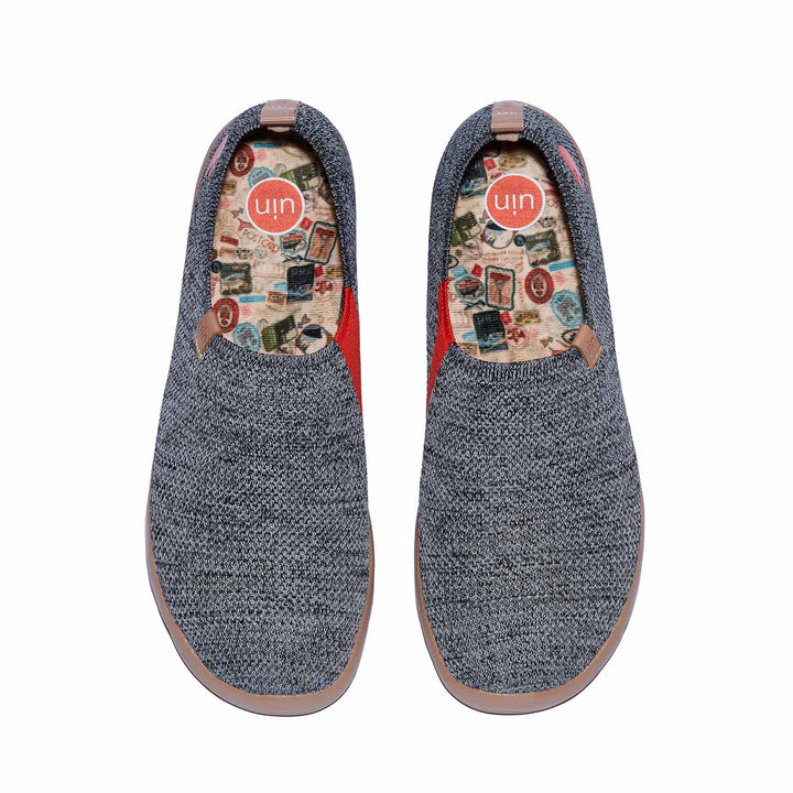 UIN Men Dark Net Toledo I Men Canvas loafers