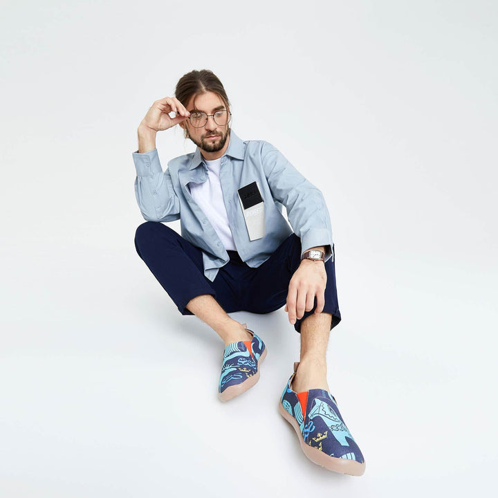 UIN Men Darla Trojan Toledo I Men Canvas loafers