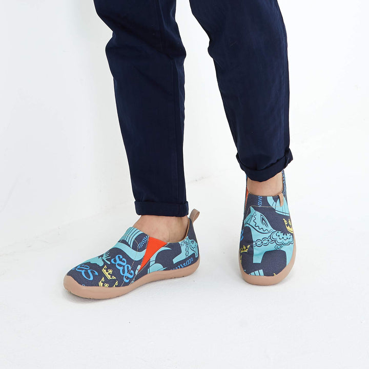 UIN Men Darla Trojan Toledo I Men Canvas loafers