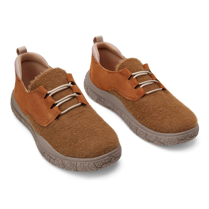 UIN Men Deep Cocoa Bardenas III Men Canvas loafers