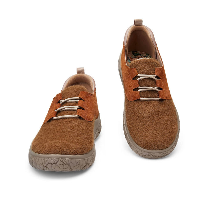 UIN Men Deep Cocoa Bardenas III Men Canvas loafers